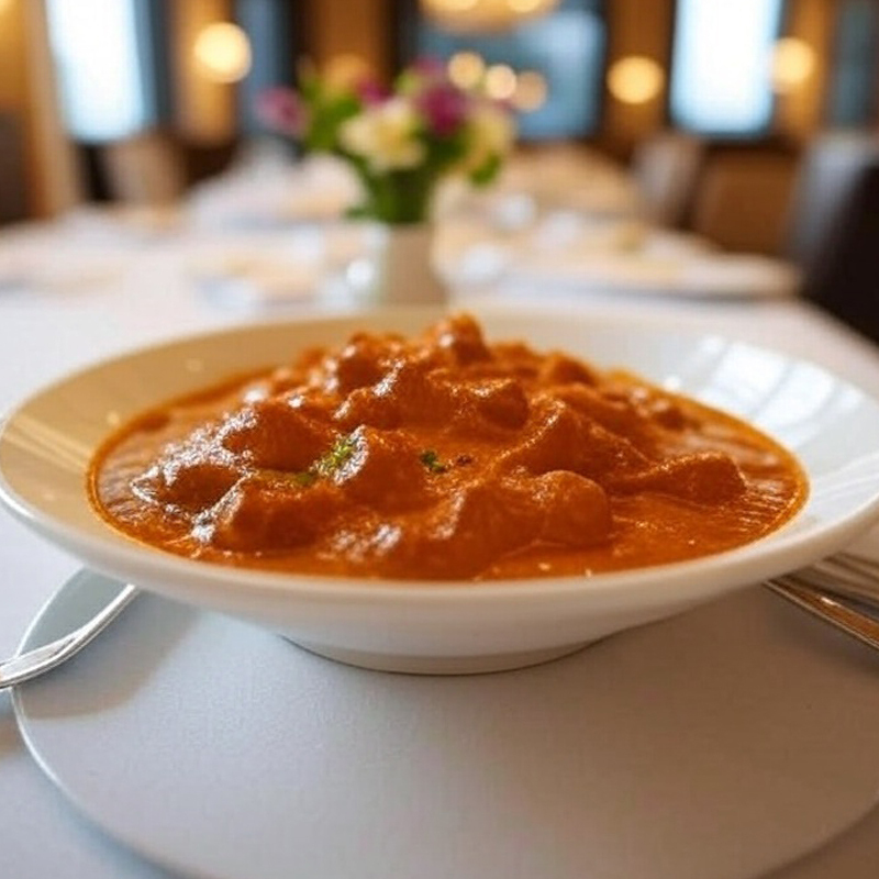 Authentic butter chicken