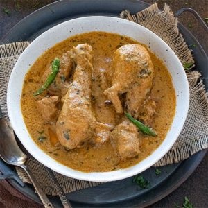 mughlai chicken curry in skycourts towers