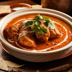 creamy chicken masala in skycourts towers