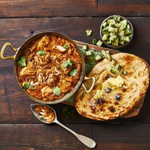 naan with curry combo